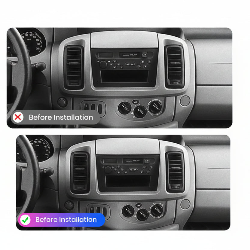 Ekran Carplay / Android Auto Renault Trafic, Nissan Primastar, Opel Vivaro