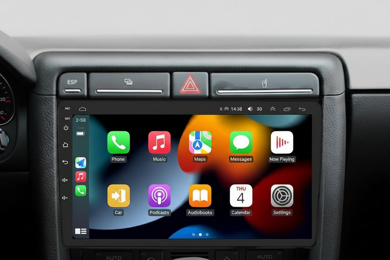 Ekran Carplay / Android Auto Audi A4 2 3 B6 B7 S4 RS4