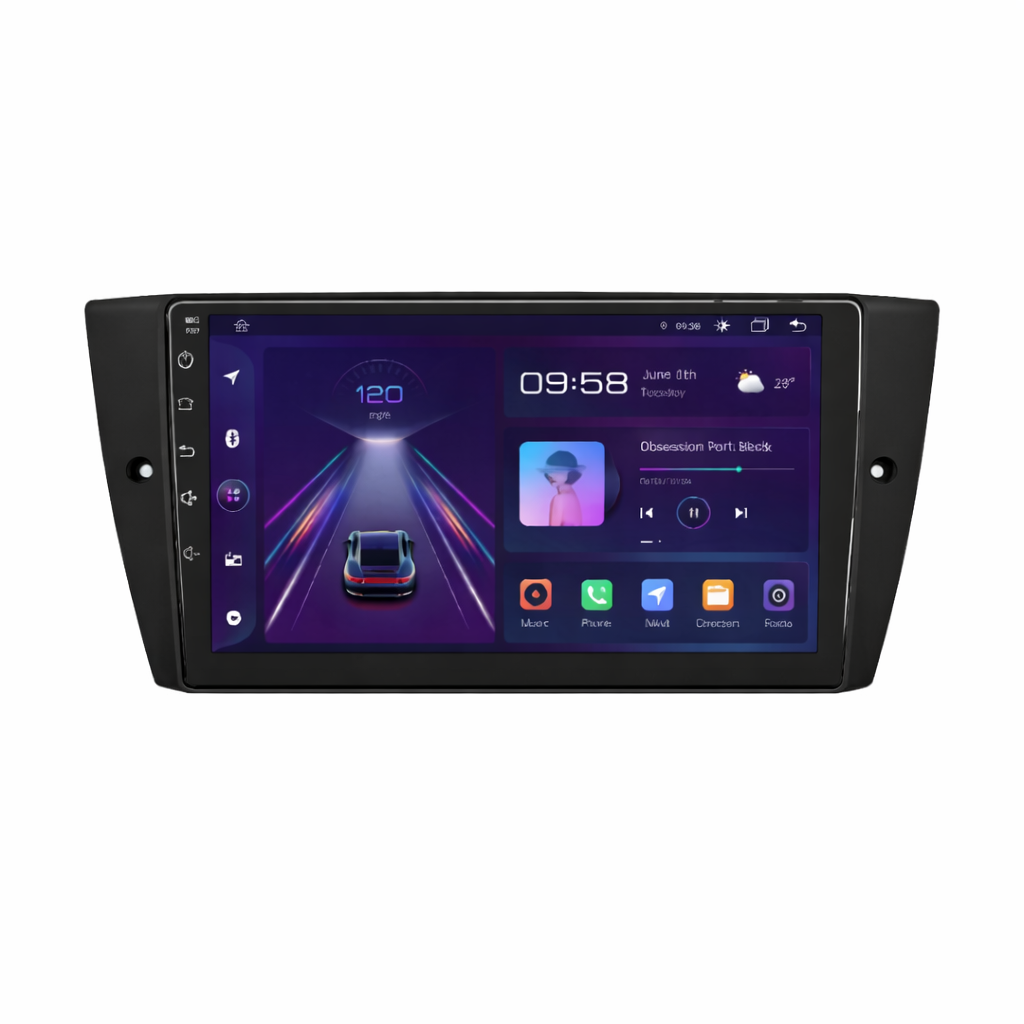 Ekran Junsun Carplay / Android Auto BMW E9x