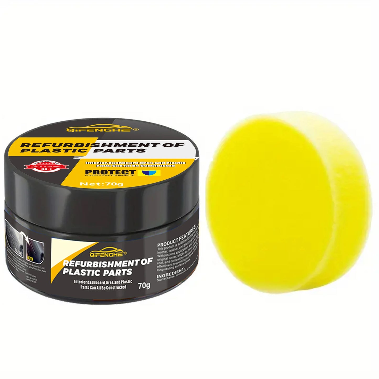 Preparat do regeneracji plastików samochodowych | Wnętrze i zewnątrz | Anty-aging | Opony